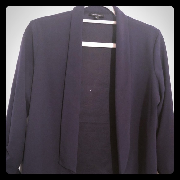 Jackets & Blazers - Open Style Navy Blazer